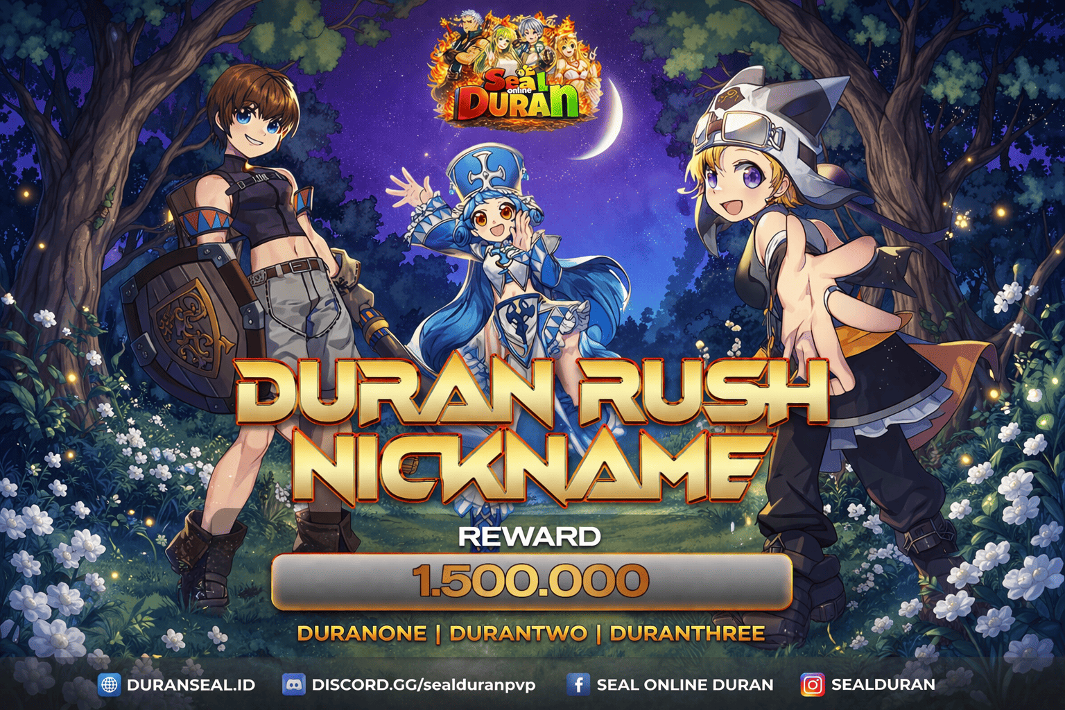 EVENT RUSH NICKNAME